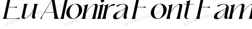 Eu Alonira Font Fami字体转换